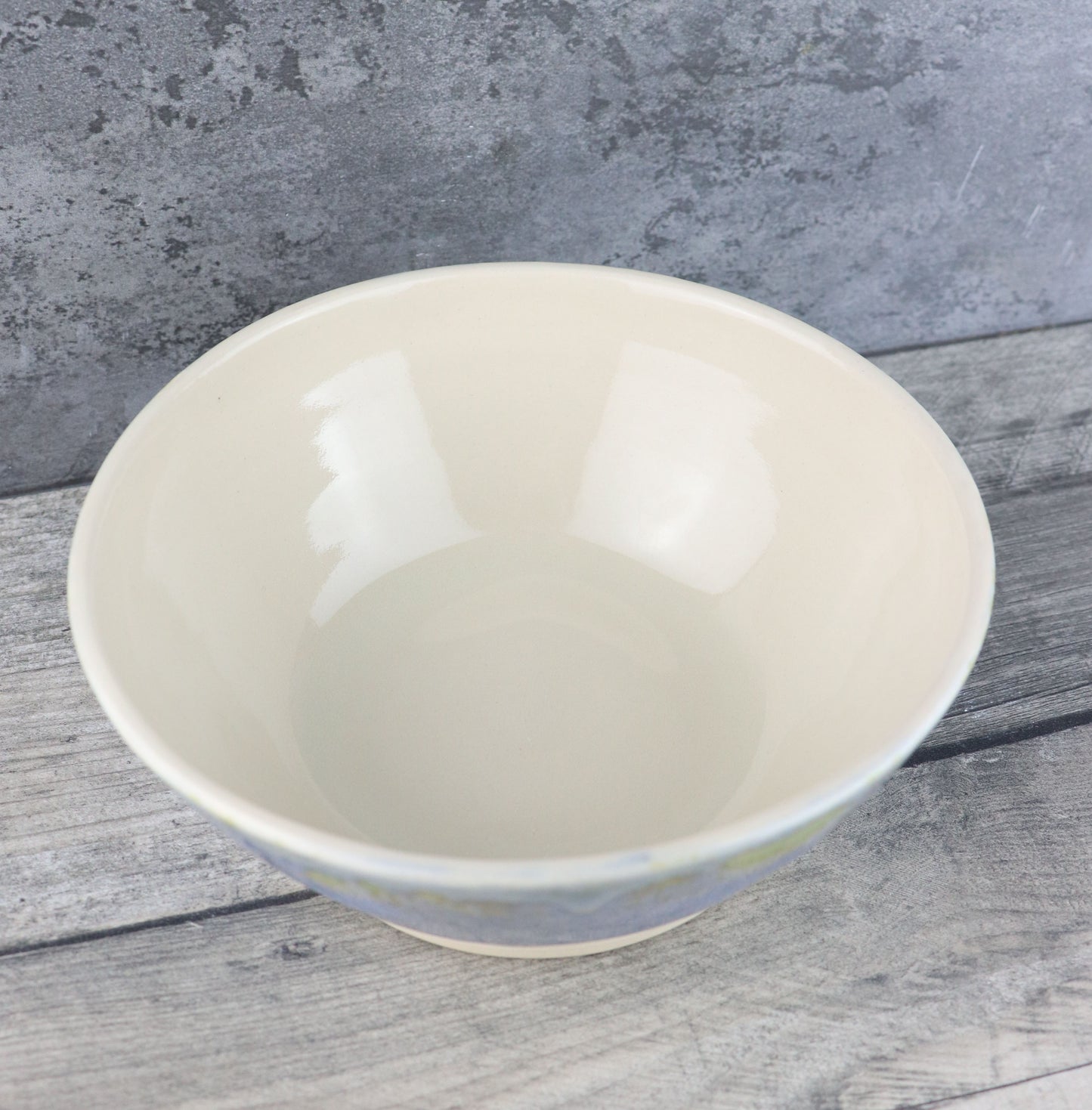 Bright Blue Bowl