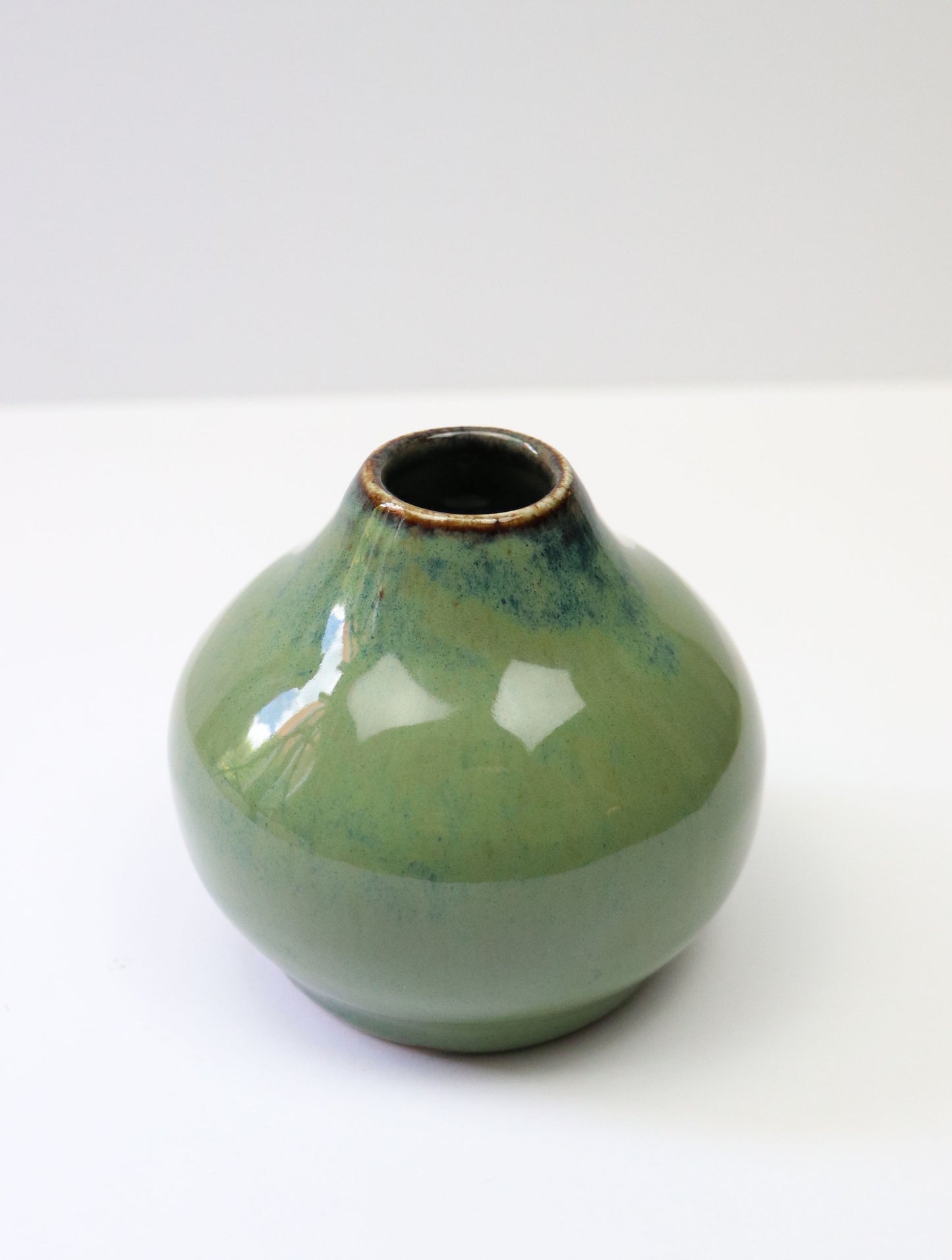 Sea Green Bud Vase