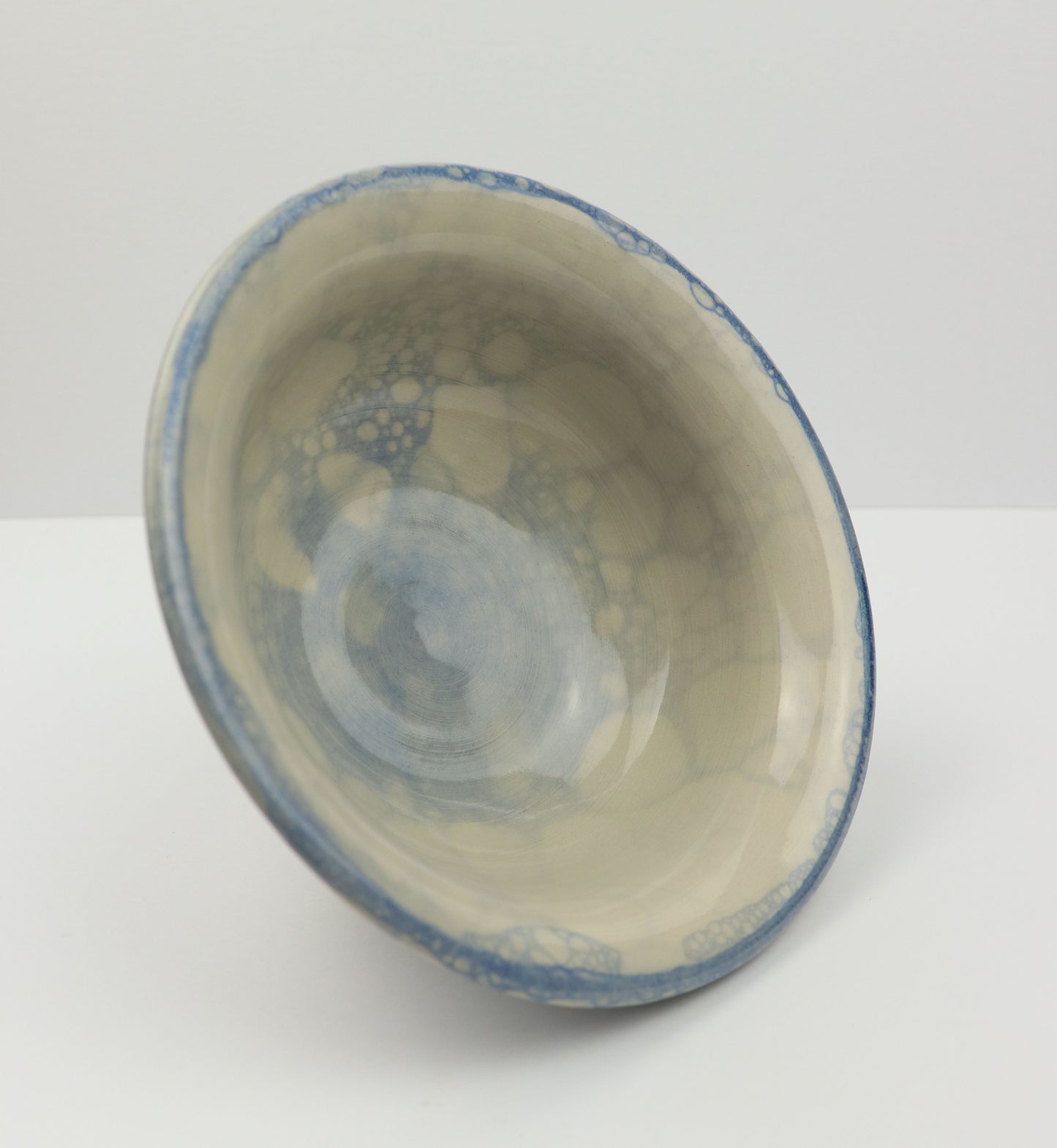 Blue Bubble Bowl
