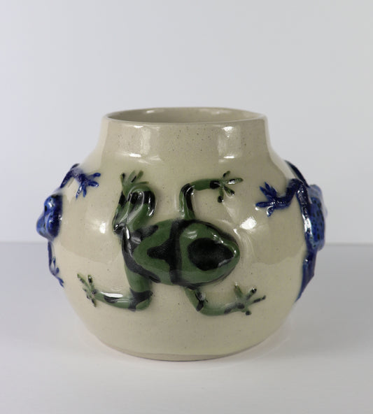 Poison Dart Frog Pot