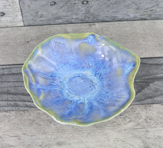 Bright Blue Shell Tray