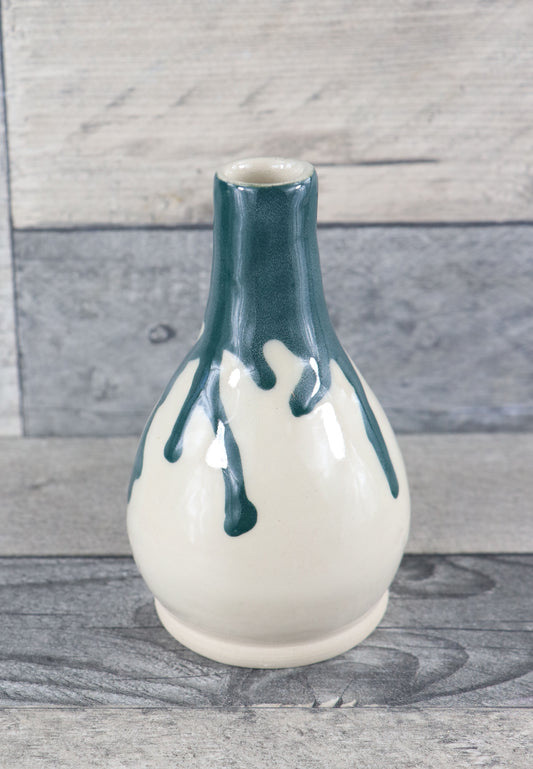 Blue Drip Vase