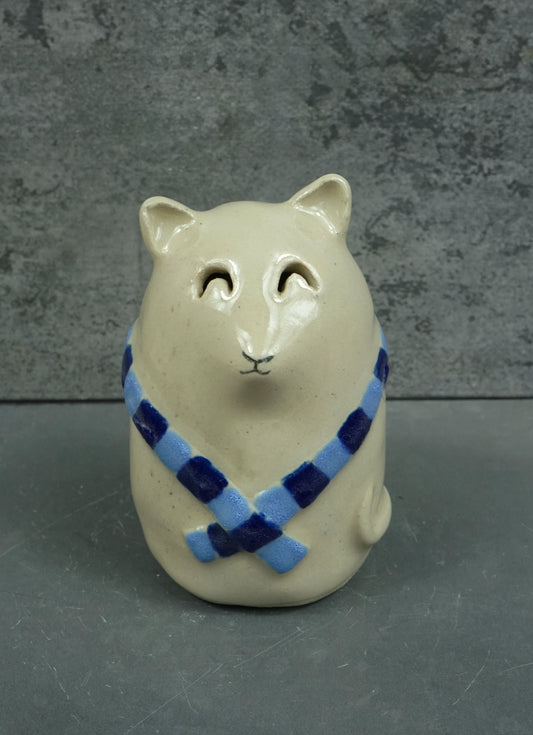 Blue Scarf Cat