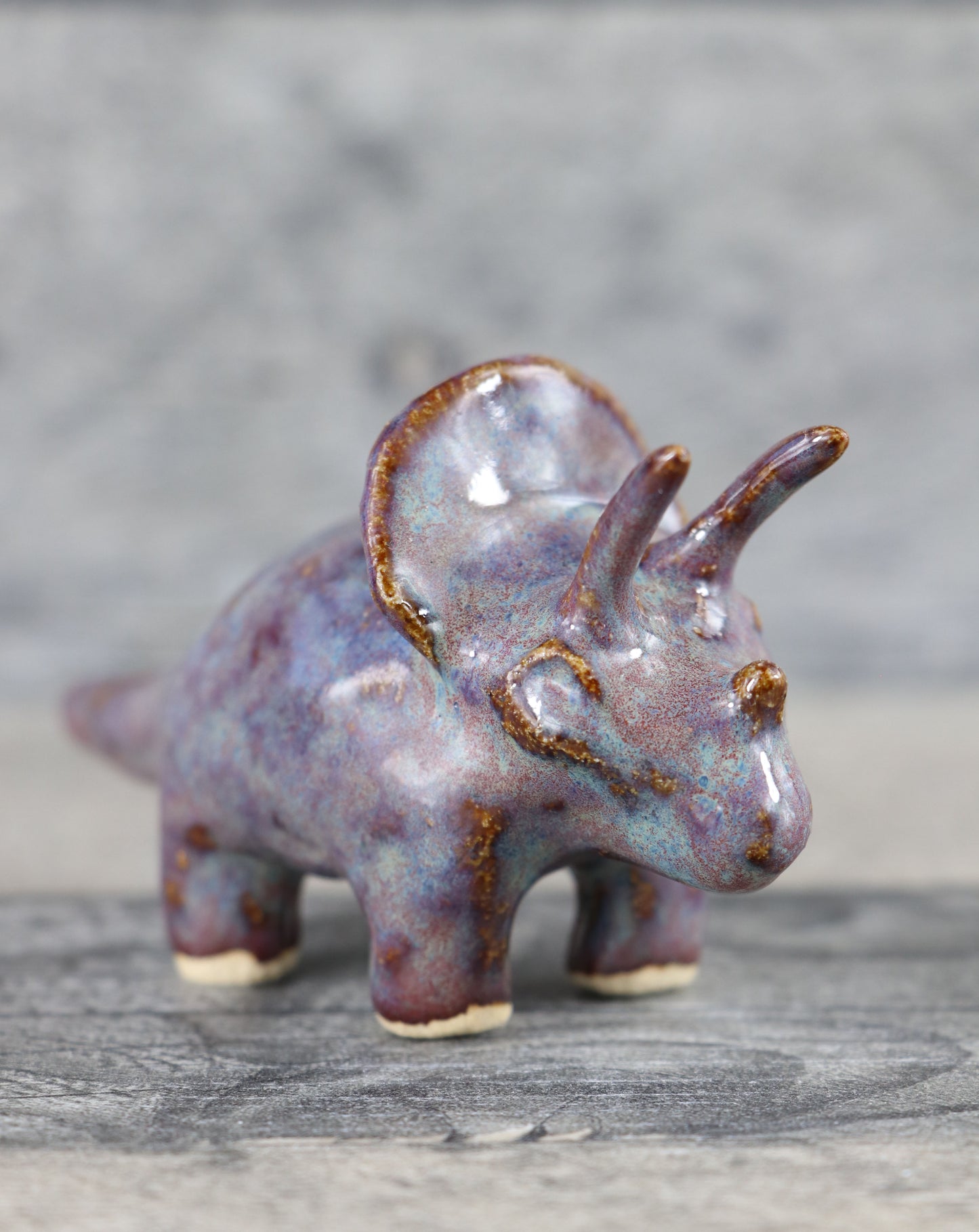 Purple Triceratops