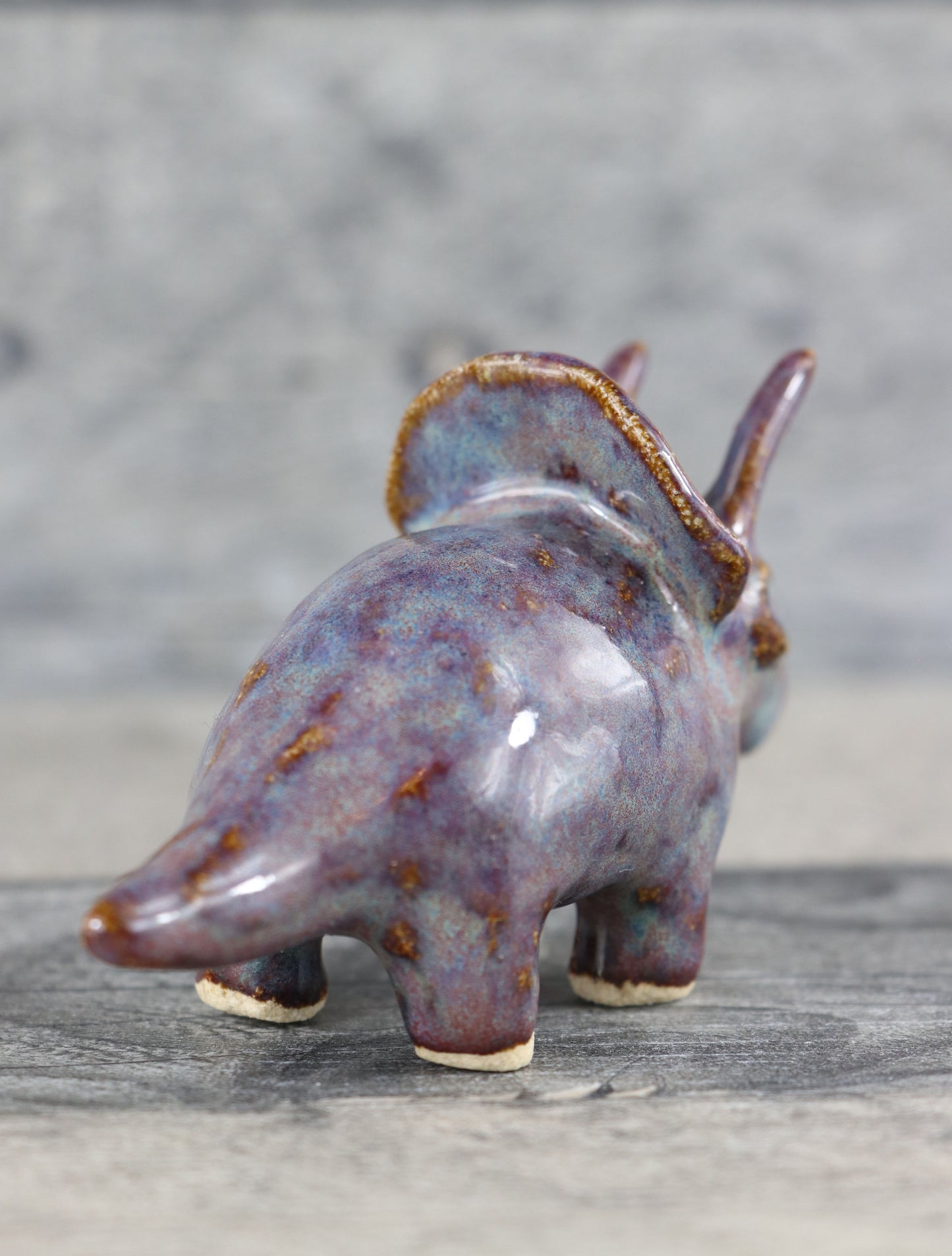 Purple Triceratops