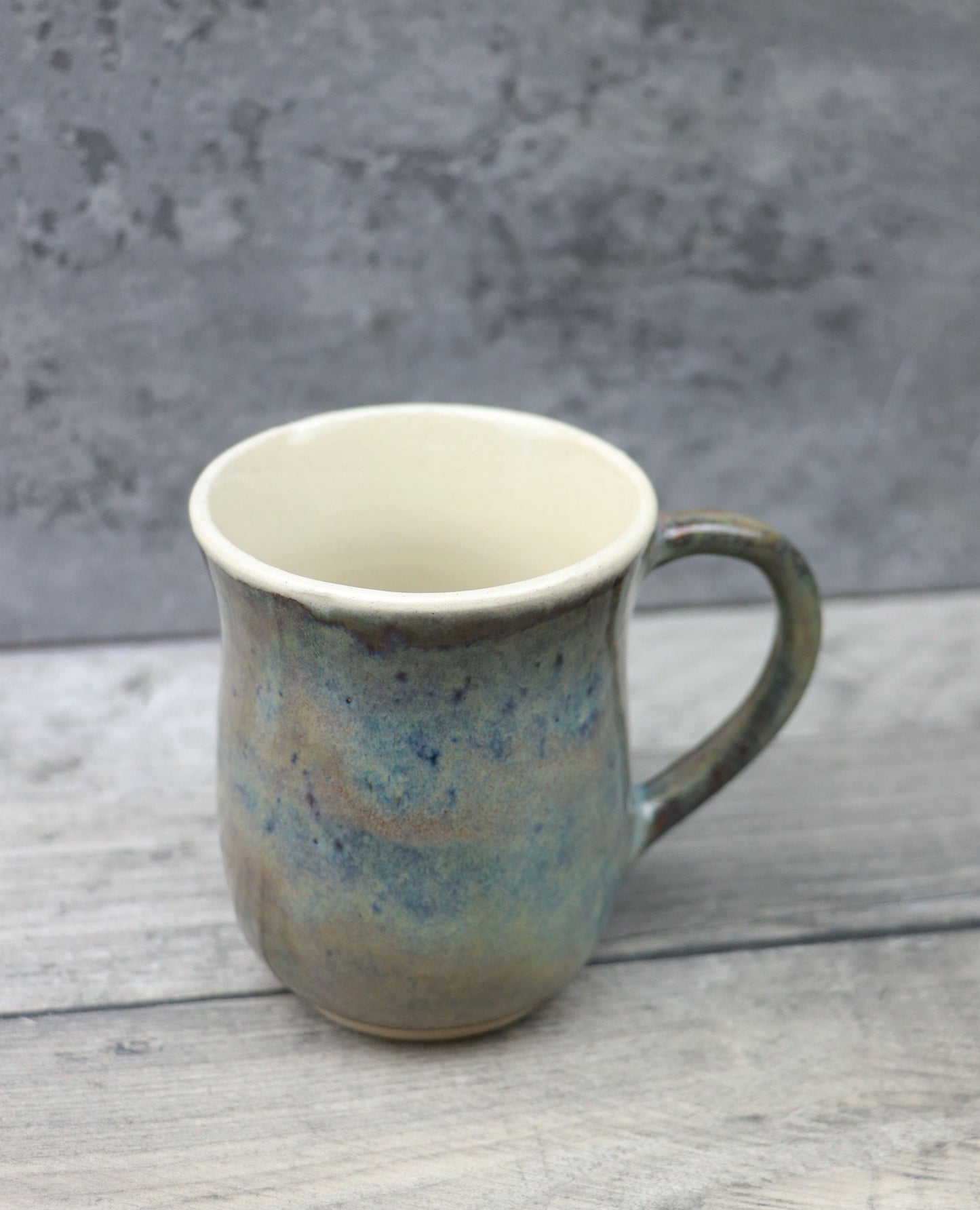 Blue and Red Mug