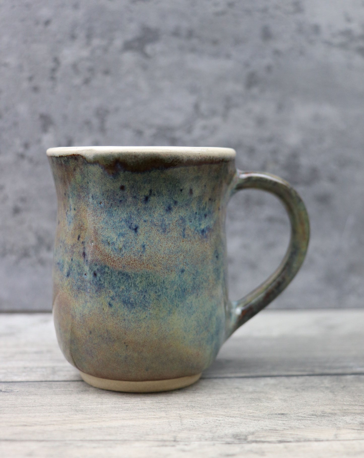 Blue and Red Mug