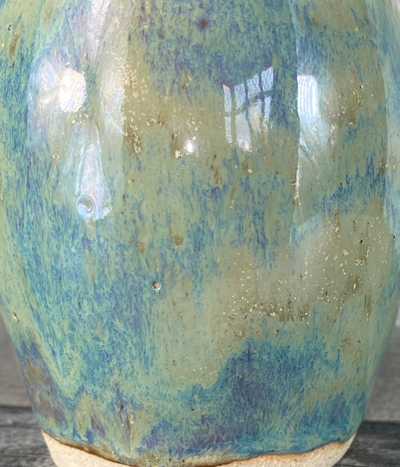 Green and Purple Vase