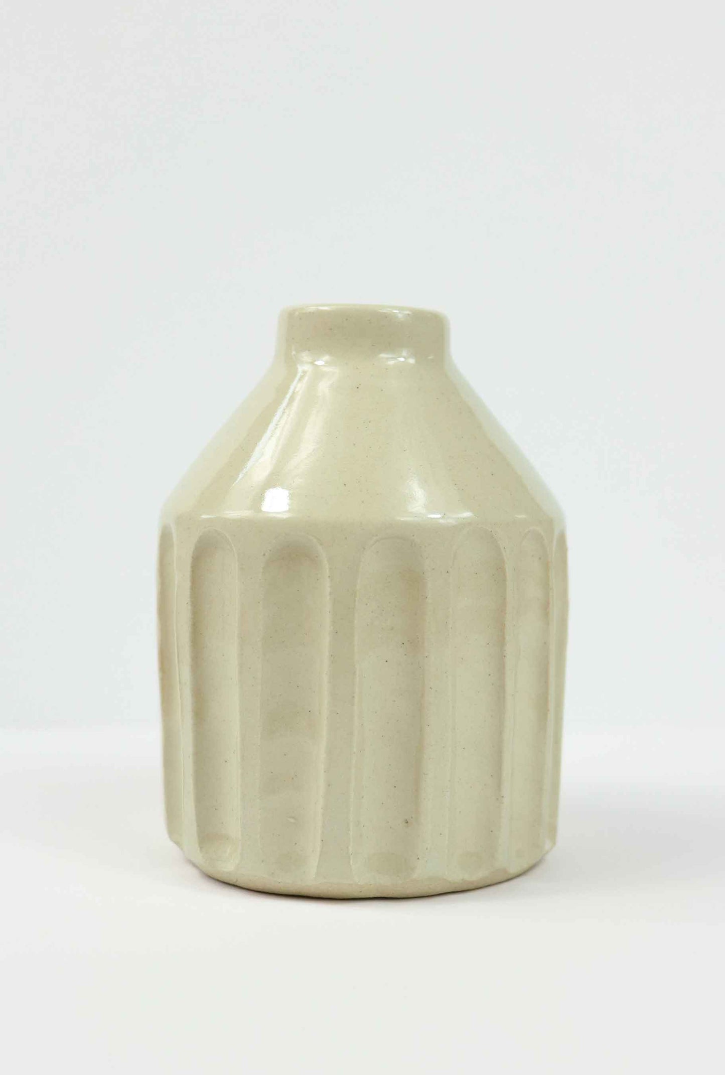 White Bud Vase