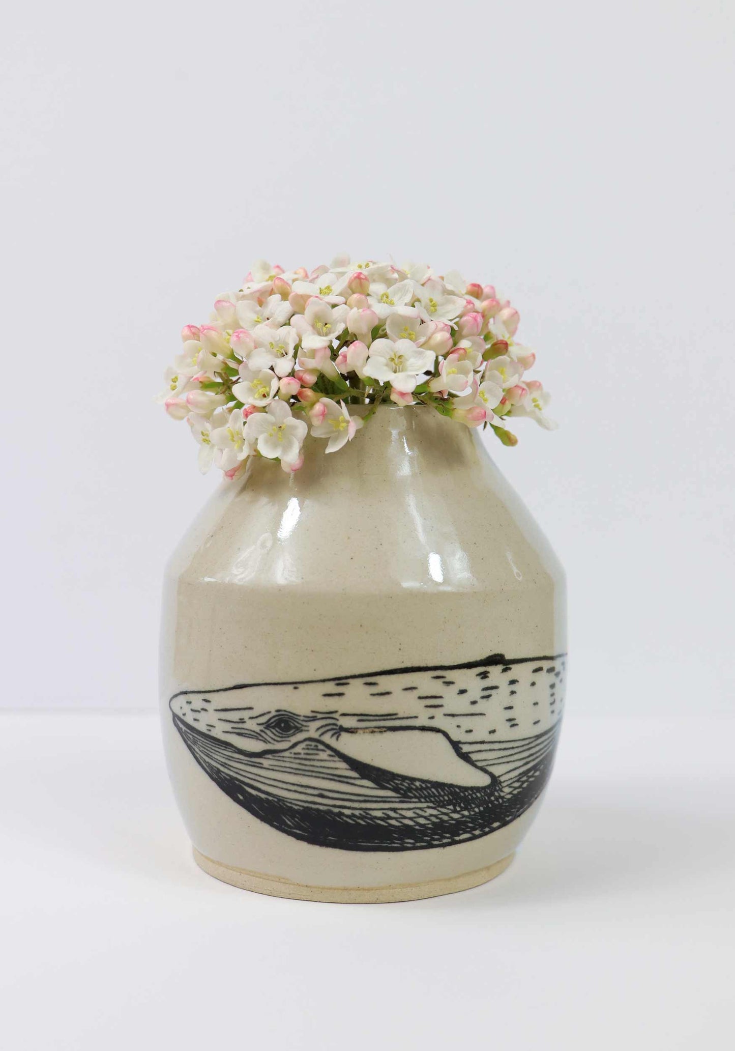 Whale Bud Vase