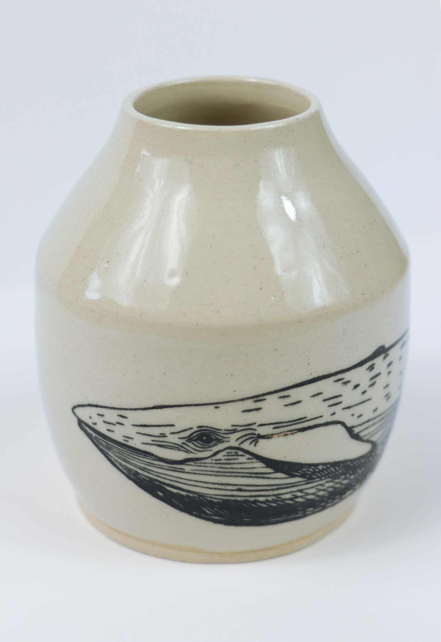 Whale Bud Vase