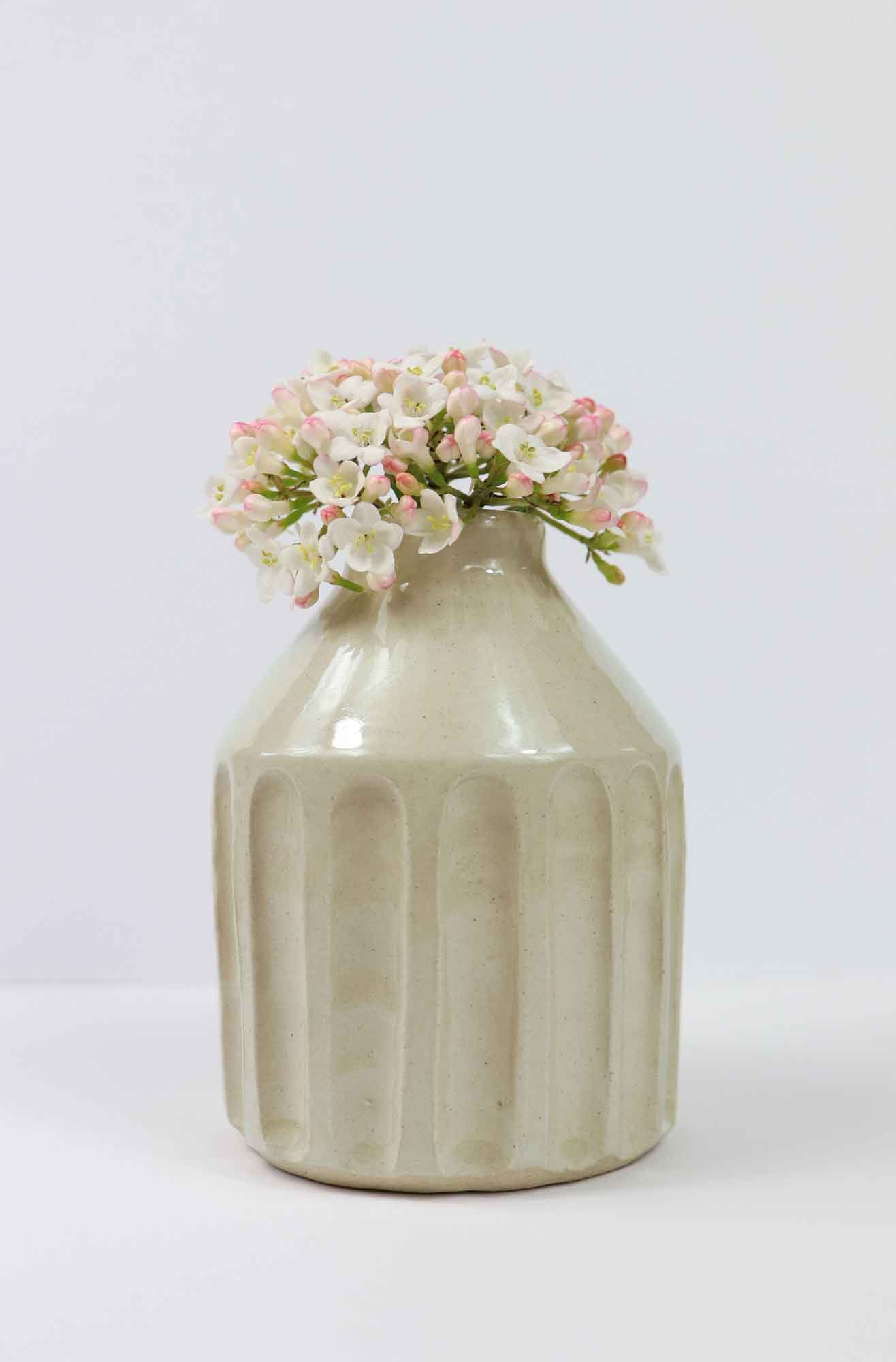 White Bud Vase